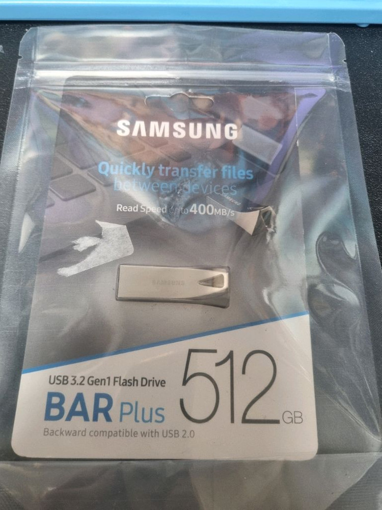 삼성 USB 3.1 BAR PLUS 512GB 새상품--7