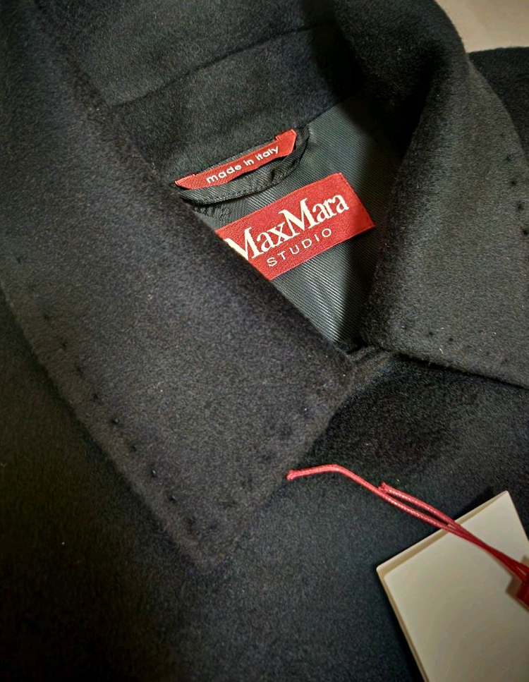 막스마라 콜라제 캐시미어 100 코트--7