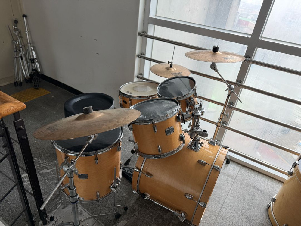 야마하 스테이지 커스텀 드럼 셋트 + 사비안 심벌 B8 이미지