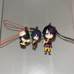 은혼 타카스기 히지카타 고전 스트랩 키링 가챠 피규어