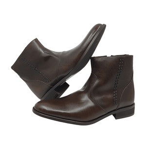 소다 옴므 천연 소가죽 털부츠 지퍼부츠 남성구두 255