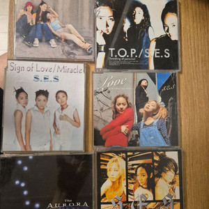 S.E.S. 일본 정규 싱글 앨범 6종 일괄 판매합니다