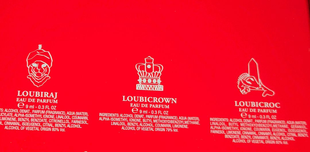 크리스찬 루부탱 향수 디스커버리 미니어쳐 9ml 11개 이미지