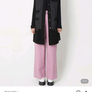 럭키슈에뜨 데님믹스 패디드 베스트