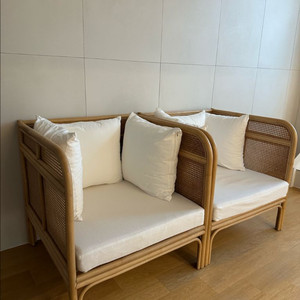 알론맨션 라탄 체어 이미지