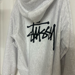 스투시 애쉬헤더 후드티