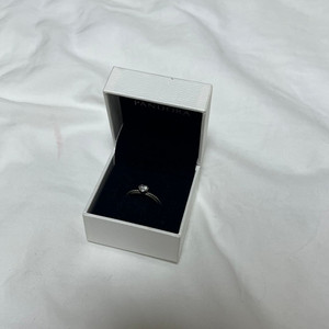 판도라 원러브 하트 링 50