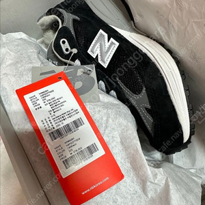 뉴발란스 993 블랙 여성용 국탭 보증서 포함