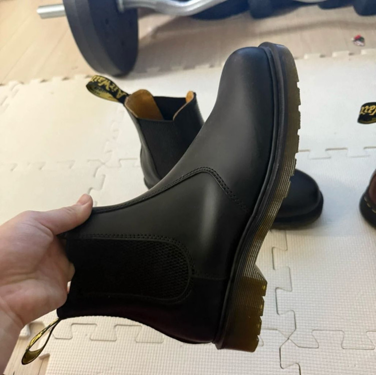 닥터마틴 블랙첼시 부츠 uk6--5