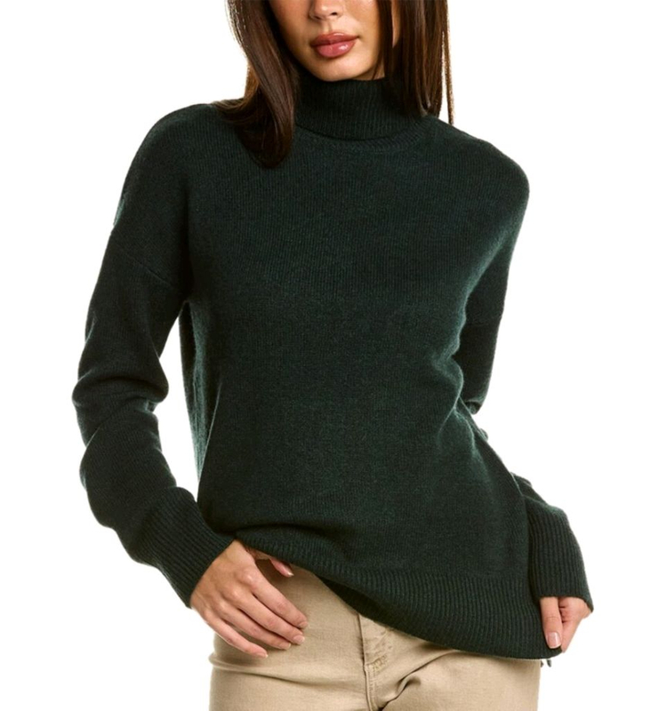 Theory Regal wool 띠어리 터틀넥 니트~--3