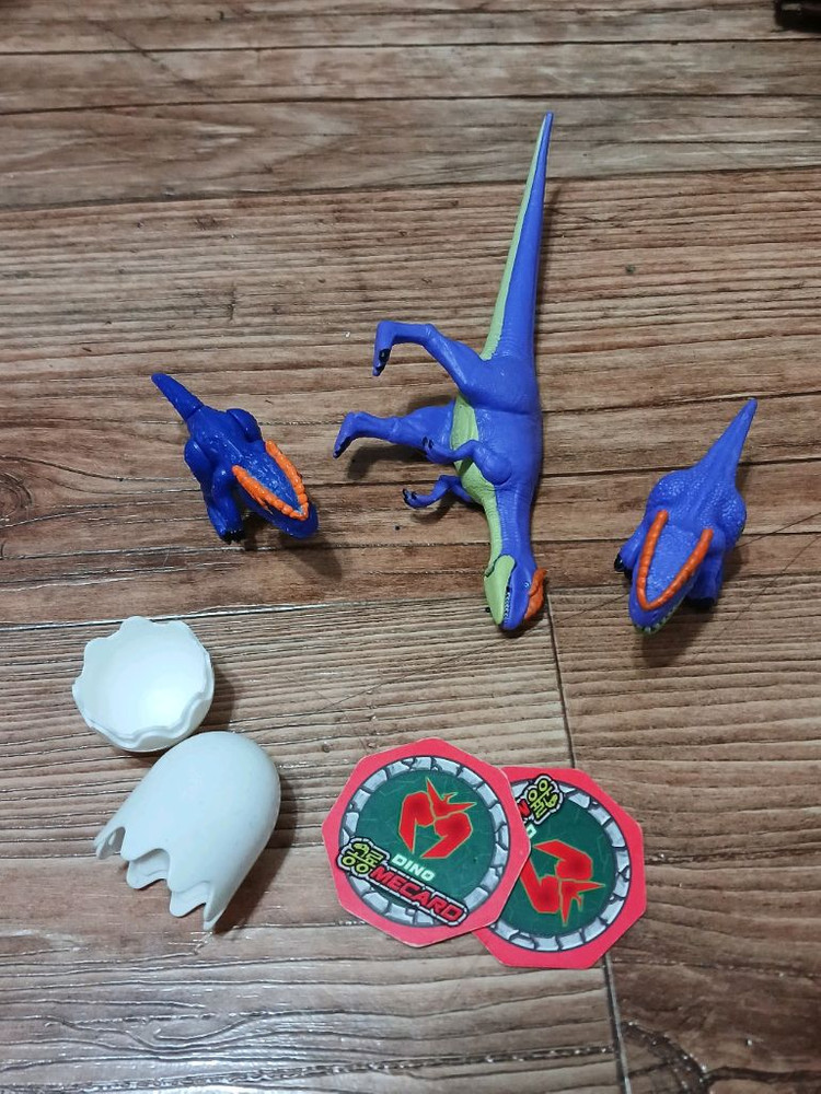 공룡메카드 알로사우루스 타이니소어 알공롱과 더블피규어--0