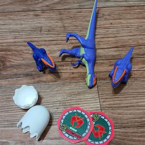 공룡메카드 알로사우루스 타이니소어 알공롱과 더블피규어