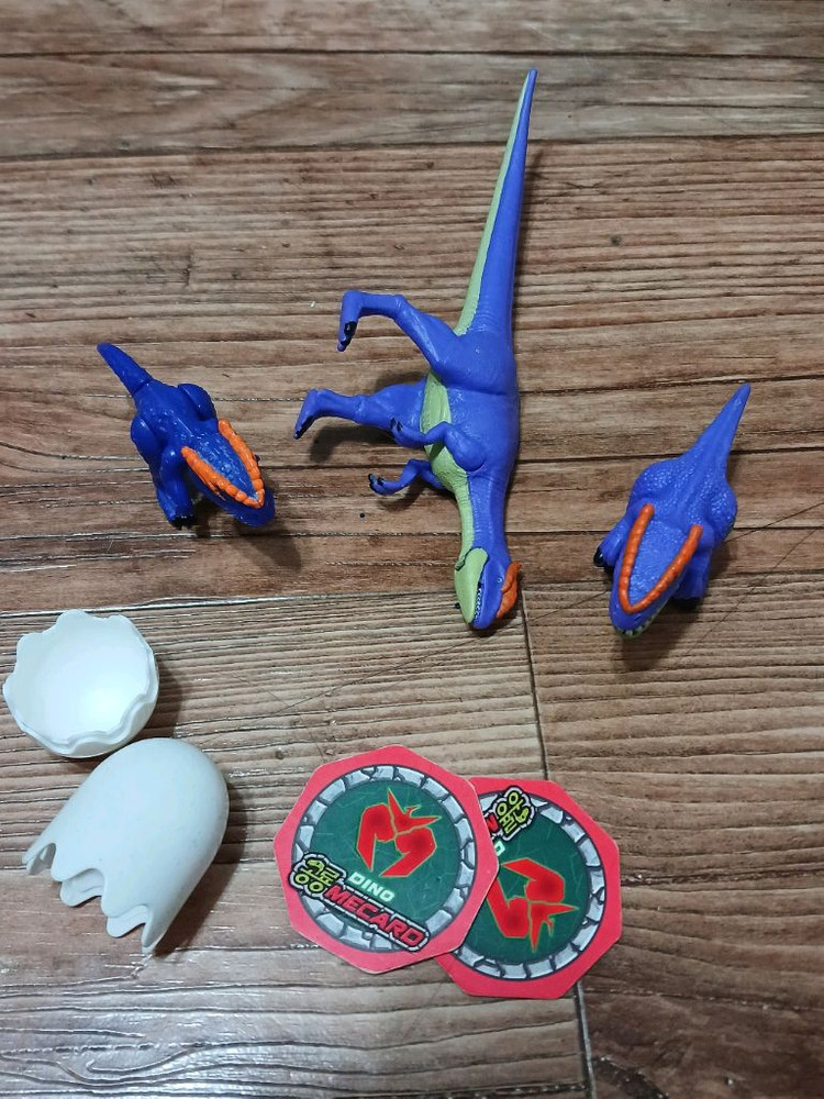 공룡메카드 알로사우루스 타이니소어 알공롱과 더블피규어--1