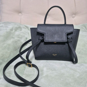 셀린느 벨트 백 미니 피코 나노 블랙