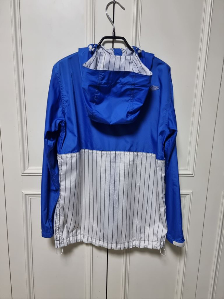 [90~95]노스페이스 블루 스트라이프 바람막이(공용)--1