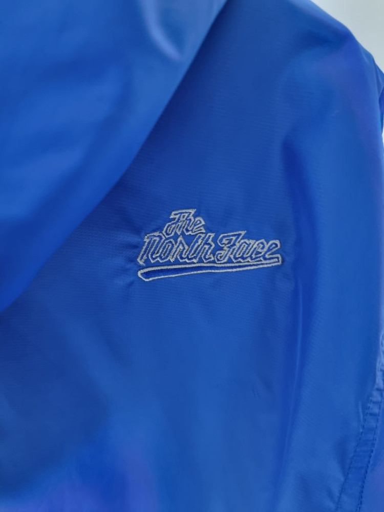 [90~95]노스페이스 블루 스트라이프 바람막이(공용)--2