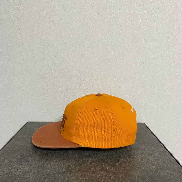 (OS) 슈프림 6패널 볼캡 모자 오렌지--1