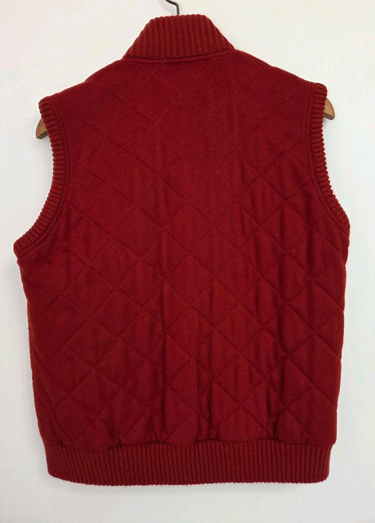 로로피아나 100%캐시미어 퀼팅 베스트--1