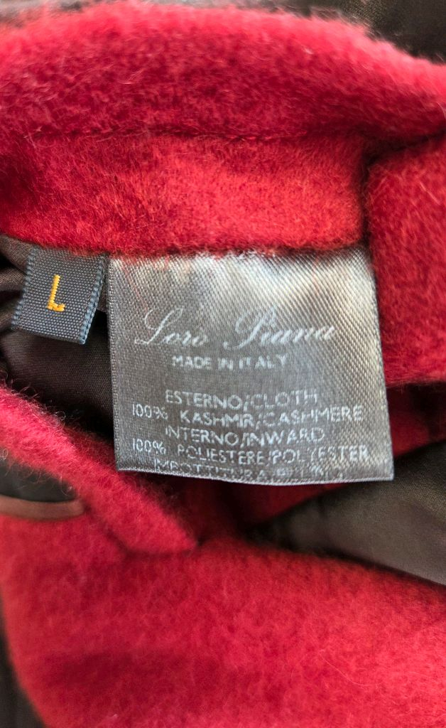 로로피아나 100%캐시미어 퀼팅 베스트--5