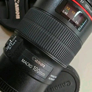 신품급> 캐논 EF 100mm F2.8L MACRO IS USM 백마엘 백마크로 이미지