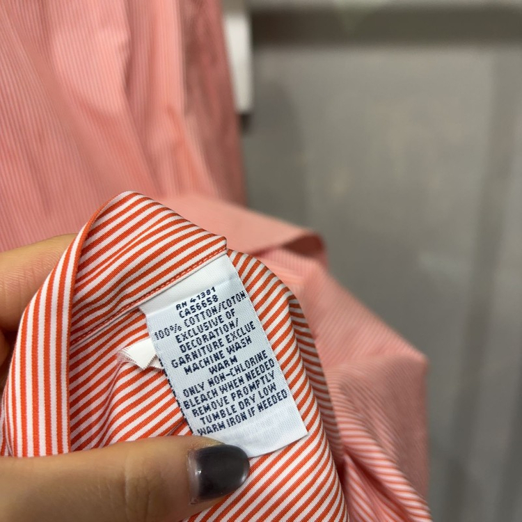 (110) 폴로 랄프로렌 캐주얼 자수 스트라이프 셔츠 남방--4