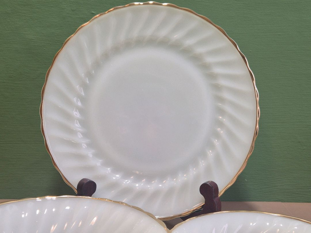 빈티지 U.S.A밀크글라스 앵커호킹.그릇들.미사용.개당가.--1