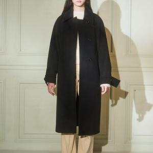 구호플러스 Volume Silhouette Maccollar Coat