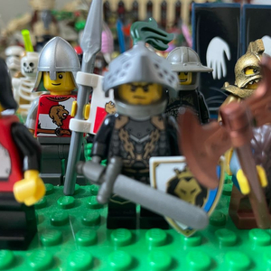 레고 캐슬 올드 기사 해골 드워프 오크 완무 마법사 황금 기사