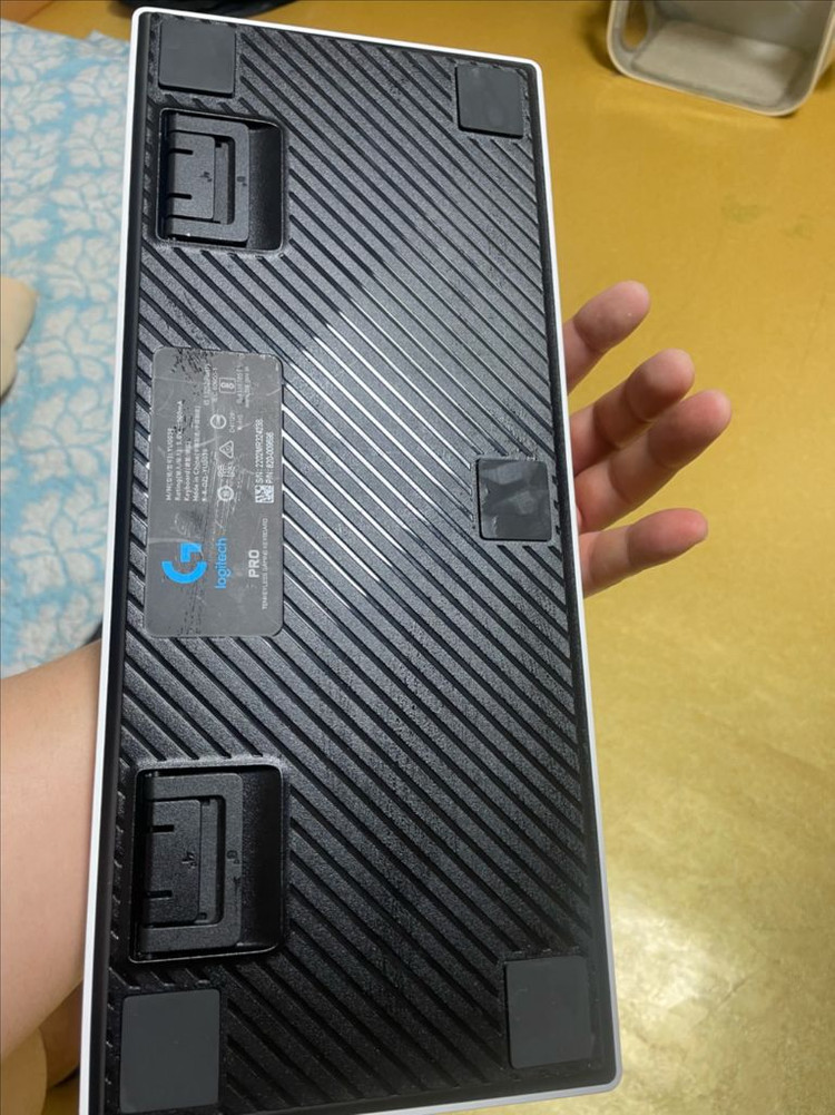 로지텍 G프로 롤 KDA에디션 텐키리스 게이밍 키보드--7