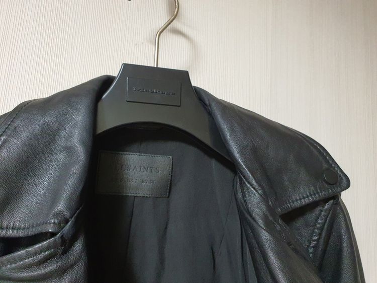 올세인츠 allsaints 램스킨 라이더 자켓 us2 eu34 사이즈 이미지