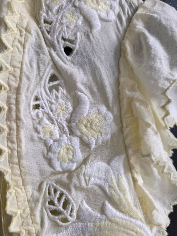 쟈딕앤볼테르 레이스 반팔 블라우스ㅡ정품 가격내림--4