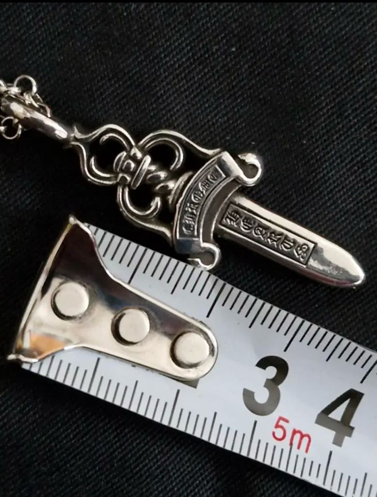 크롬하츠 대검 목걸이 925 이미지