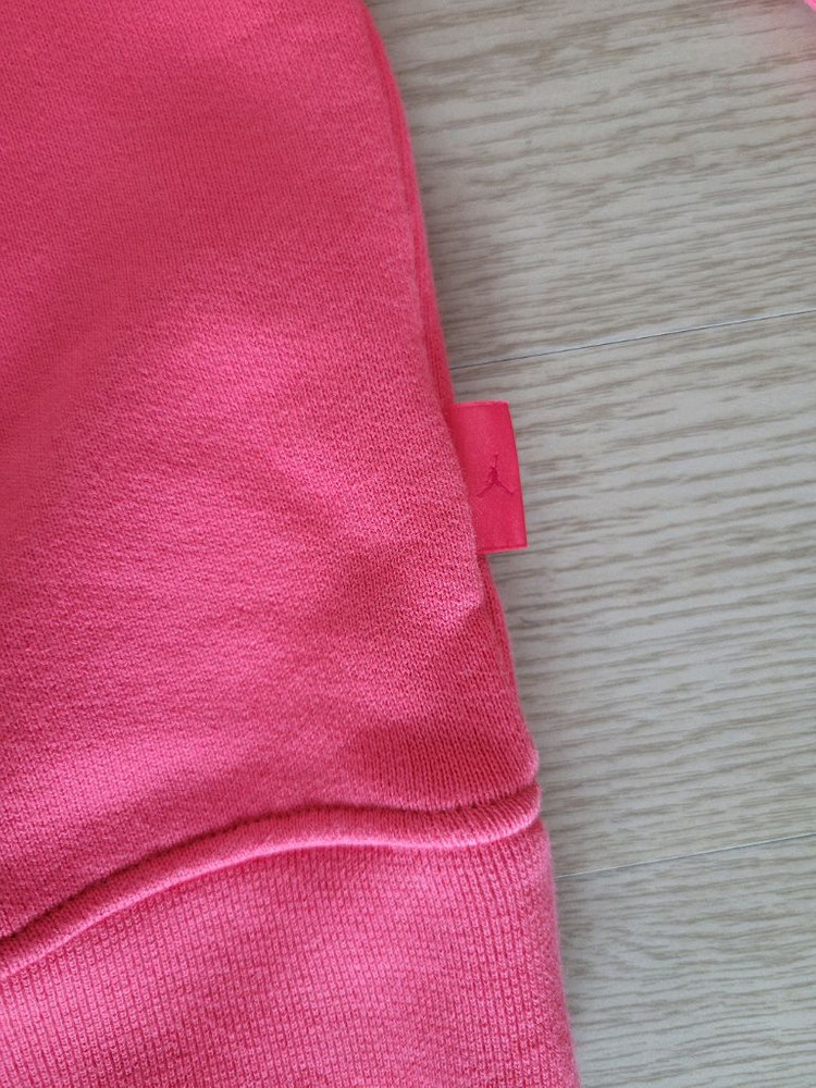 조던 프렌치테리 후드 100사이즈 핑크 새제품 9만원 이미지