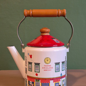 제팬 빈티지 후지호로 법랑 주전자.2L