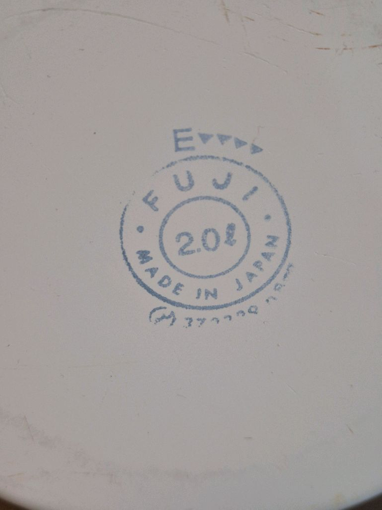 제팬 빈티지 후지호로 법랑 주전자.2L--8