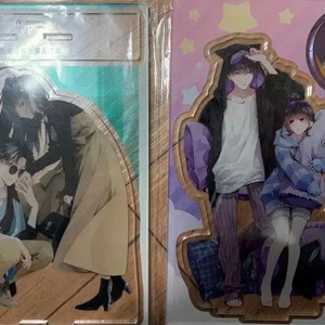 미개봉) 추락여고생과 폐인 교사 아크릴 스탠드 2종 일괄