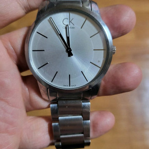 ck 시티 남성 메탈시계 이미지