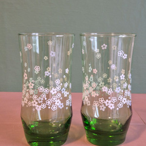 U.S.A.리비사 데이지.샌드 글라스.개당가