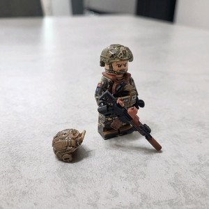 레고 밀리터리 커스텀 미피 팝니다.