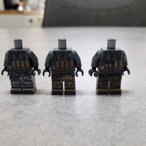 레고 밀리터리 FMB 바디 셋트3개 일괄 판매