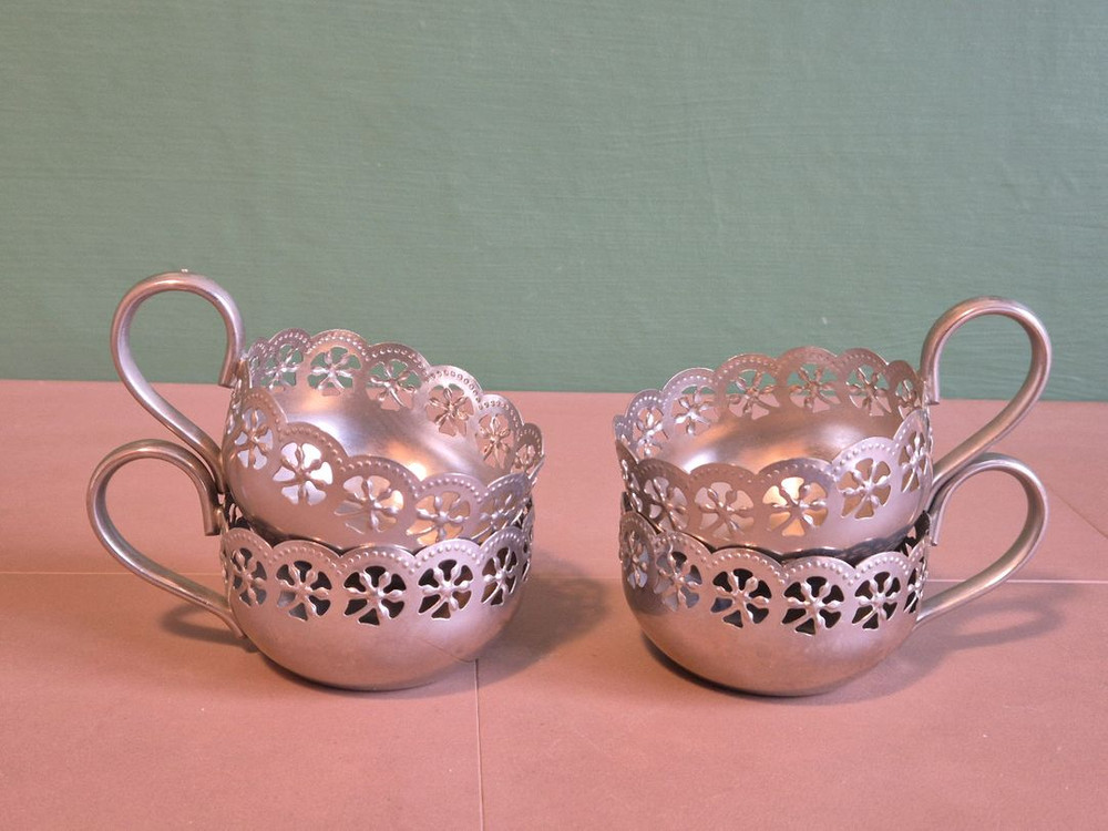 빈티지 커피잔 모양 각설탕기.개당가.--7