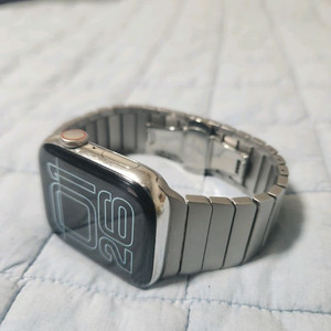 애픙워치6 44mm 스테인리스 셀룰러