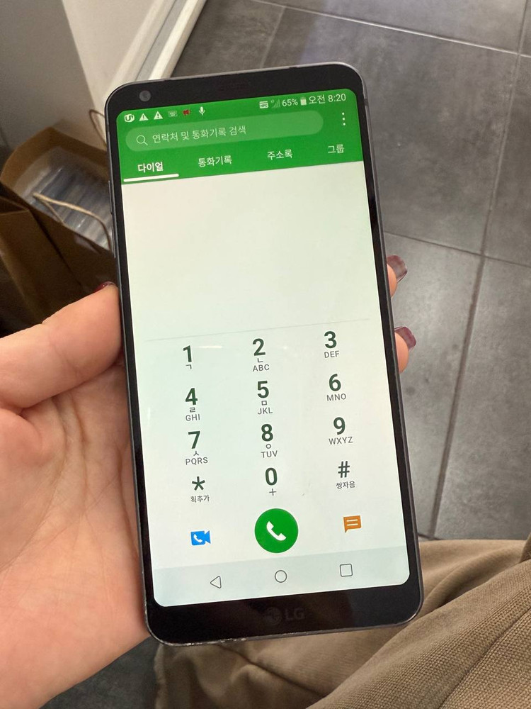 무잔상)LG G6 블랙 64GB 이미지