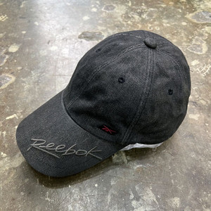 빈티지 리복 블랙 데님 볼캡 야구모자 모자