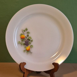 빈티지 프랑스 알코팔 밀크글라스 대접시.개당가