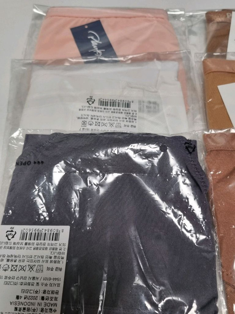 여성 속옷 팬티 세트 90 6장 이미지