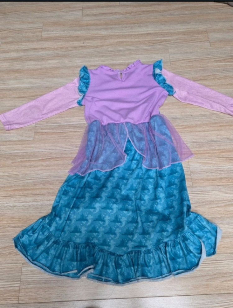 인어공주 드레스 여아드레스 여아옷--4