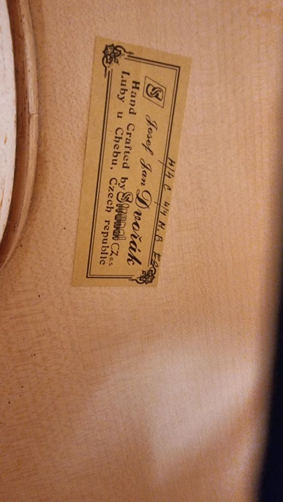 체코 Josef Jan Dvorak 4/4 첼로 (수리)--6