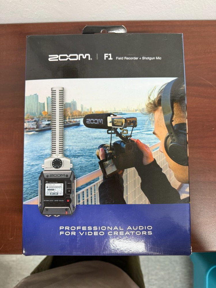 Zoom F1-SP 필드 레코더 샷건 마이크 새제품--0