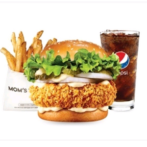 맘스터치 싸이버거 세트